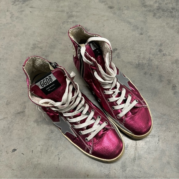 Golden Goose Francy Sneakers Pink Foil 38 - Picture 3 of 12